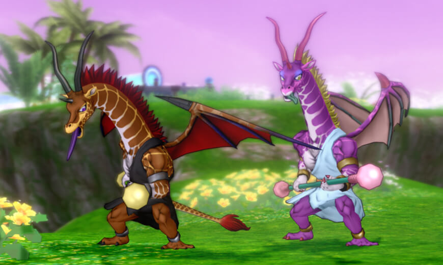 Dragon Quest X - Version 3.4 - Monstre Réincarné Maître girafe
